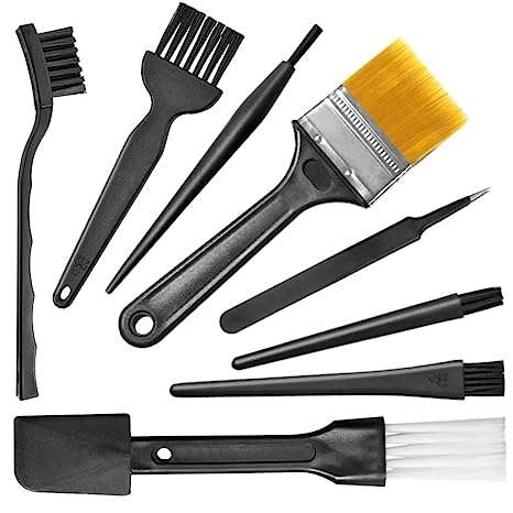 CEPILLOS DE NYLON PARA LIMPIEZA DE EQUIPOS ELECTRONICOS PACK 8 PCS APBFH #B074LZ649V