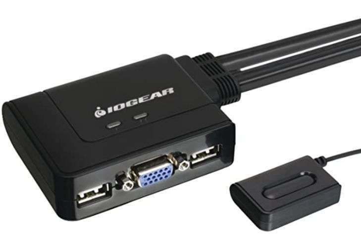 SWITCH KVM 2 PUERTOS GCS22U IOGEAR