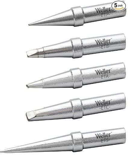 JUEGO PUNTAS SOLADOR WELLER 5 PUNTAS ETSET-5 PARA WE1010NA