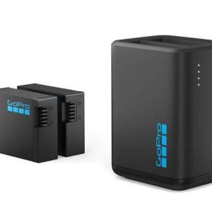 CARGADOR DE BATERÍA DUAL GOPRO CON DOS BATERÍAS ENDURO PARA HERO13