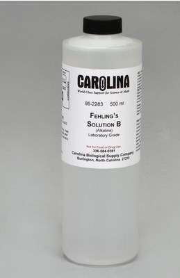 FEHLING'S SOLUTION B, LABORATORY GRADE, 500 ML