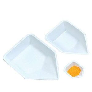 PLATO PESAJE PARA BARCO VERTEDOR, ANTIESTATICO, BLANCO, PEQUEÑO 43X58X13MM 1163Z50 THOMAS SCIENTIFIC