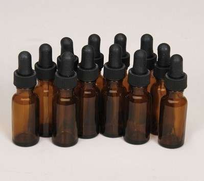 BOTTLE DROP AMBER 1/2 OZ PK/12