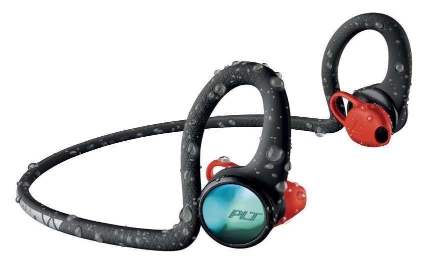 AURICULARES INALAMBRICOS IMPERMEABLES PLANTRONICS BACKBEAT FIT 2100 NEGRO