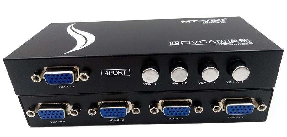 SWITCH VGA 4 ENTRADAS 1 SALIDA DUTTEK B0753FHJWG