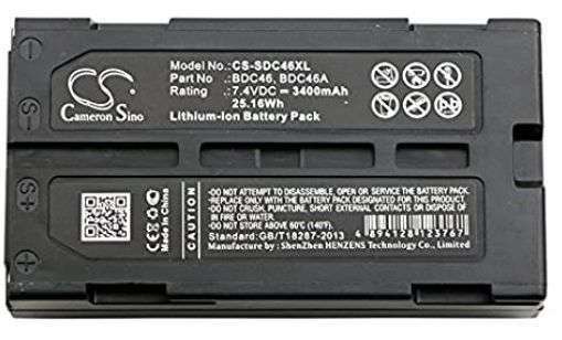 BATERIA BDC-46 PARA SOKKIA SET 200, SCT6, SDL30 SDL50 7.4V 3400MAH GENERICA