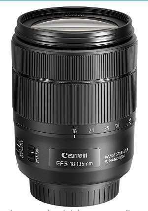 LENTE CAMARA CANON EF-S 18-135MM F/3.5-5.6 IS USM