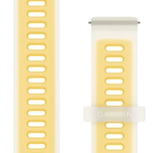 FAJA QUICK RELEASE 20MM AMARILLO TRASLUCIDO #010-11251-AS GARMIN