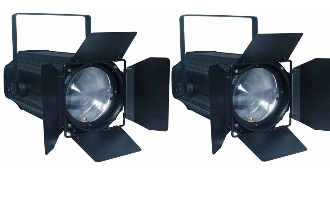 LAMPARA FRESNEL LED 200W 2EN1